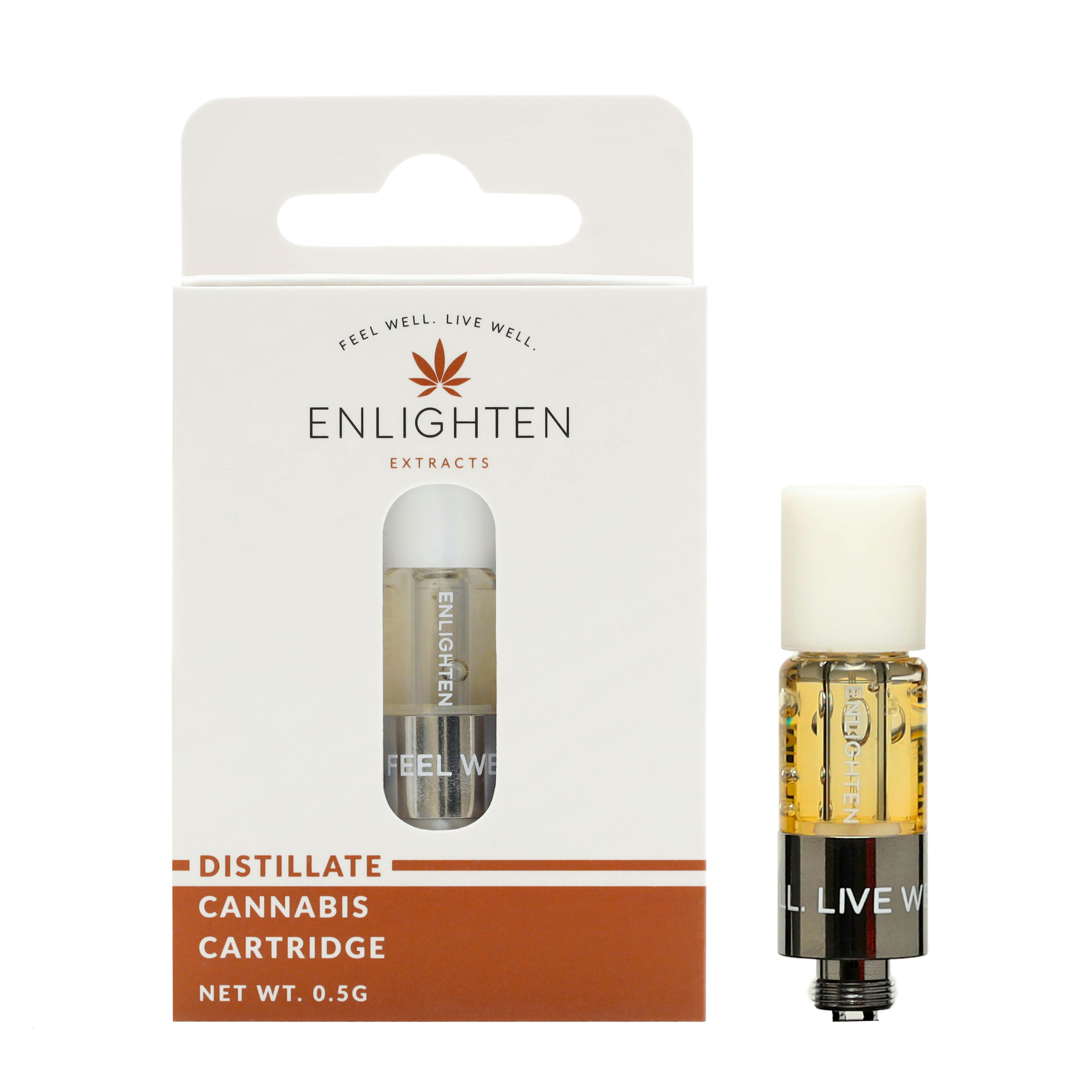 White Widow Distillate Cartridge 5g Enlighten