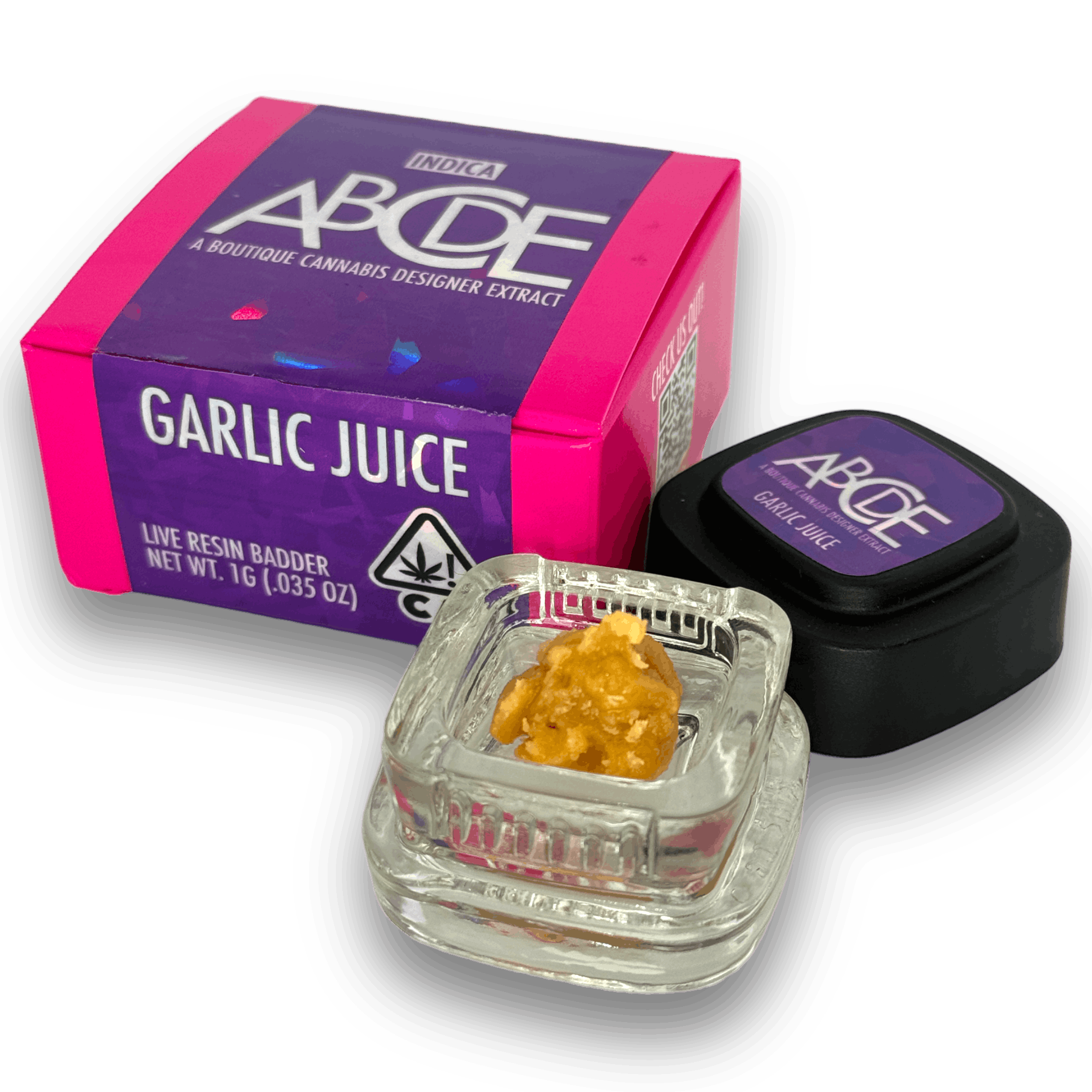 Garlic Juice Live Resin Badder Abcde Brands