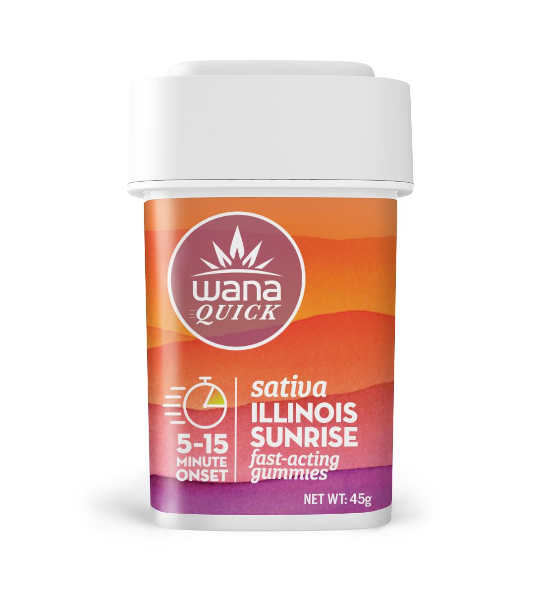 Illinois Sunrise Sativa Pack Wana Edibles