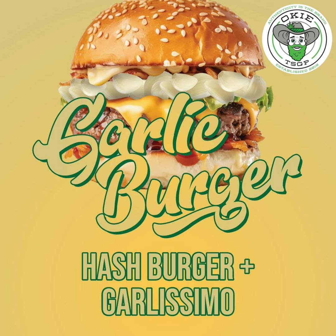 Garlic Burger 1g Live Hash Rosin Batter Okie TSGP