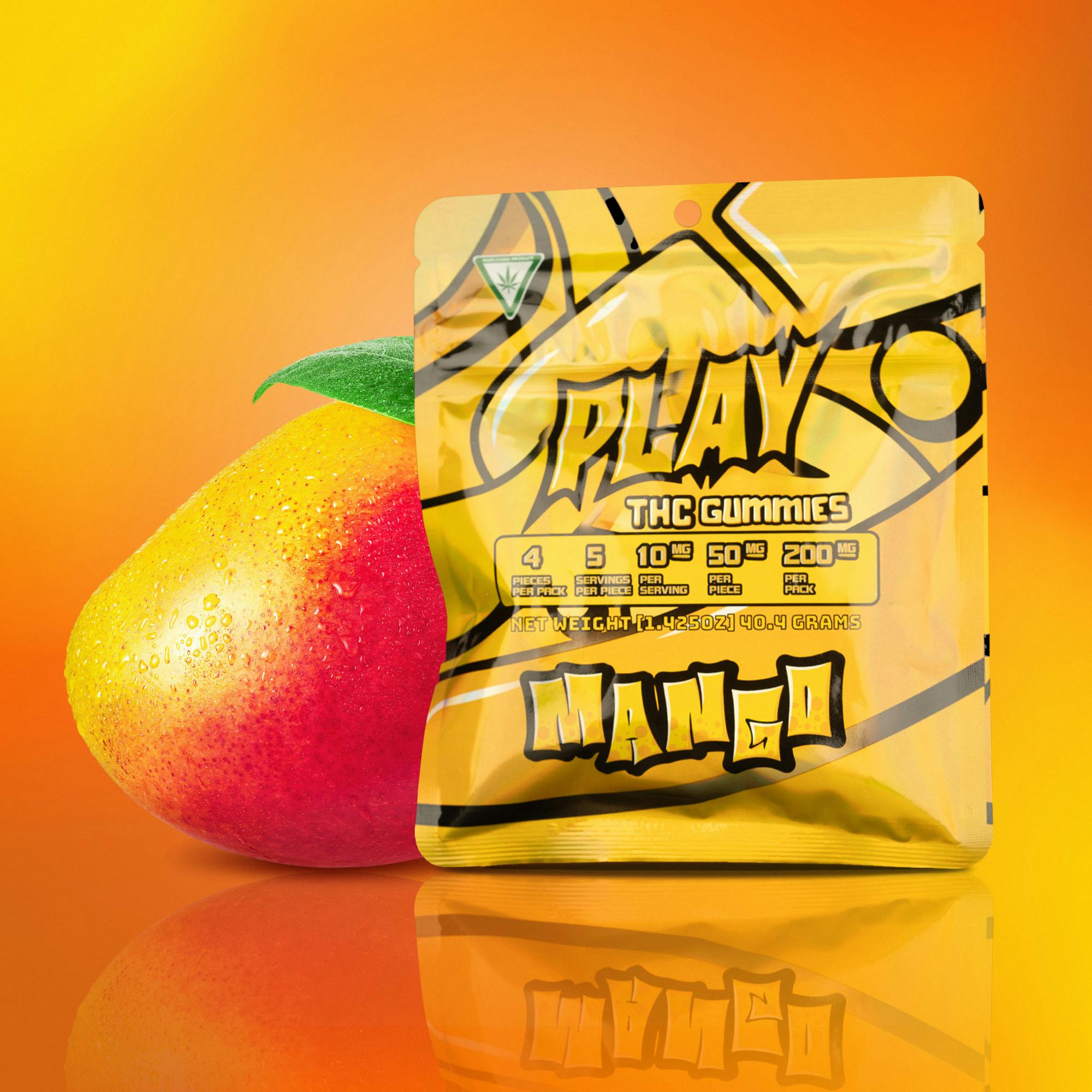 Mango Mg Thc Gummies Play Play Michigan