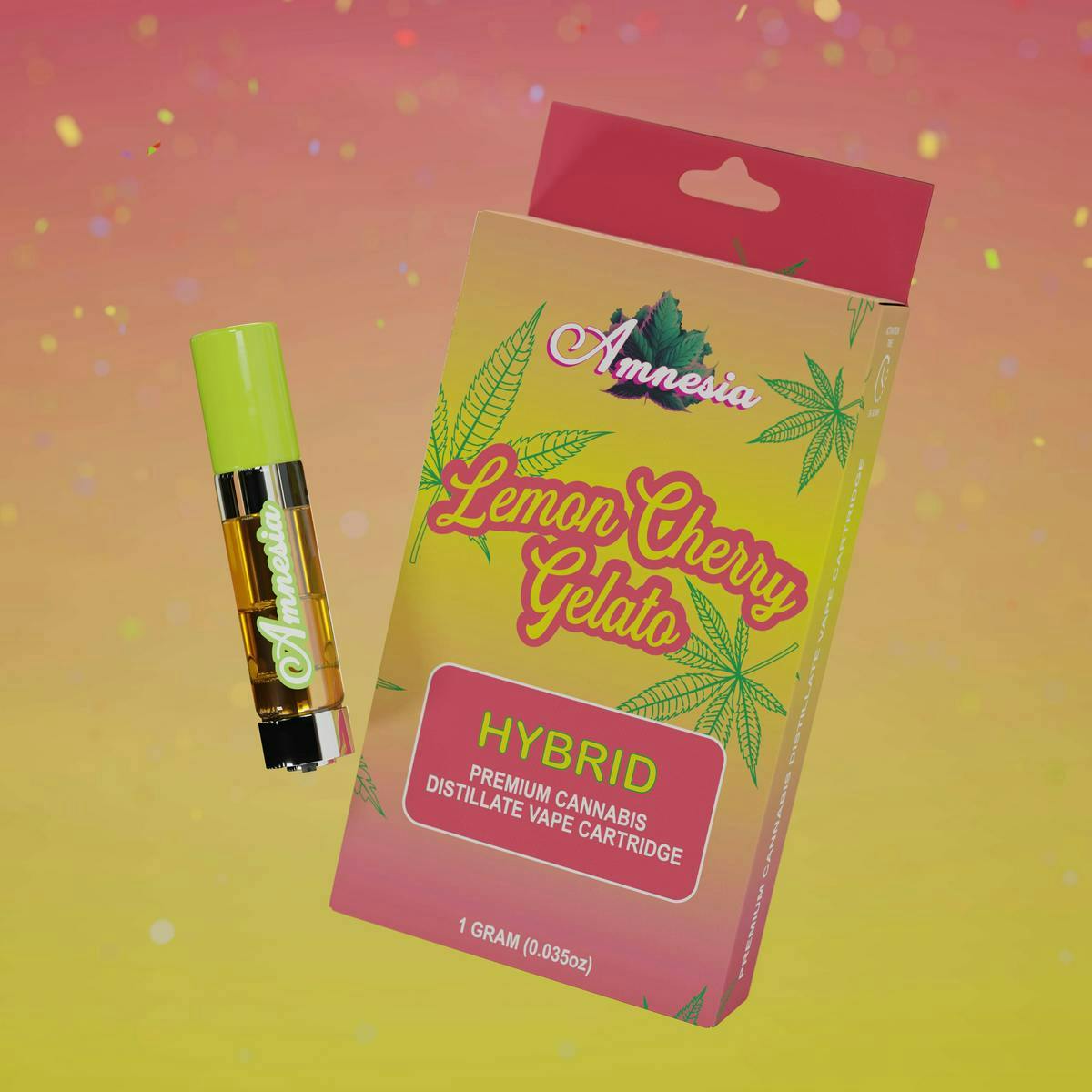 Lemon Cherry Gelato | Cartridge | 1g - Amnesia MI