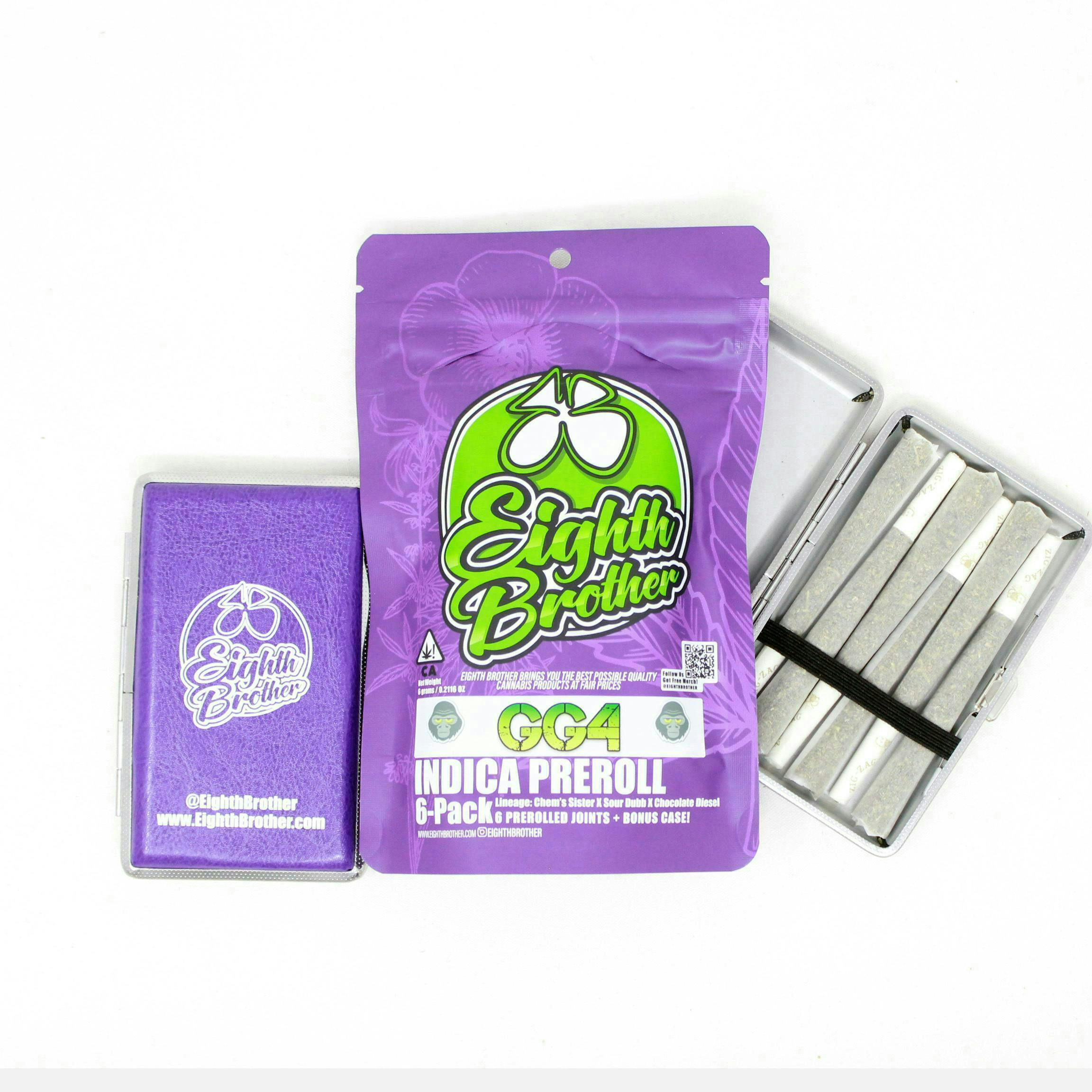 Eighth Brother | GG4 | Joints | 1g | 6pk - Eighth Brother