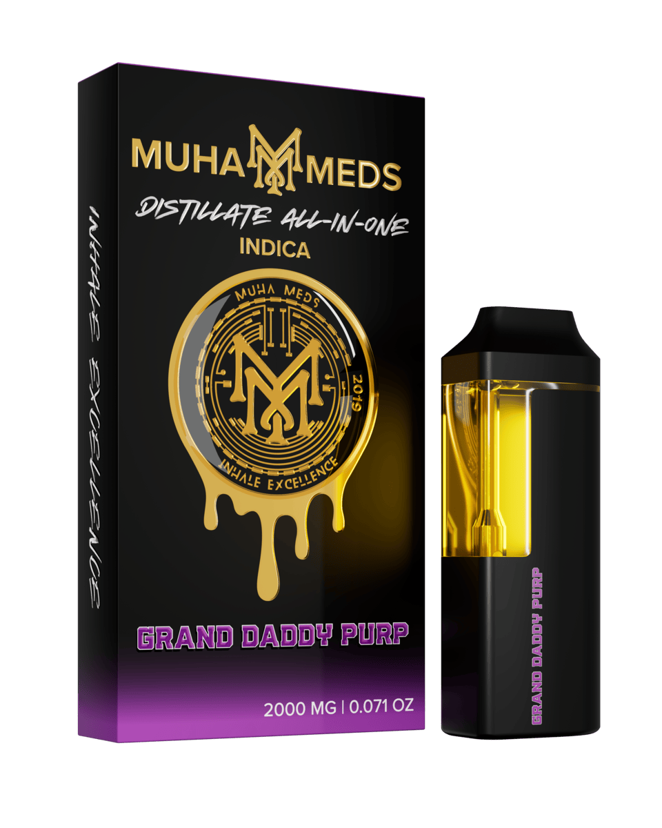 best muha med vapes Grand Daddy Purp | Disposable | 2g Color:Yocan / Red 2025 PACT Lost Vape Orion Bar
