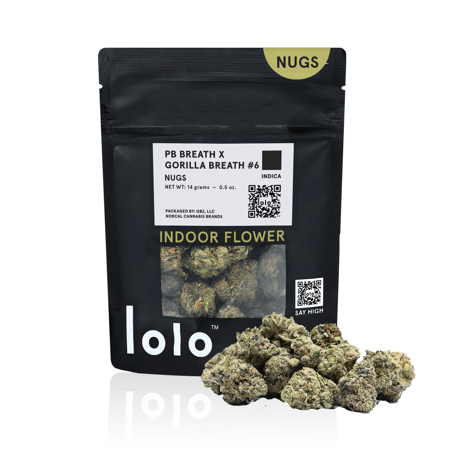 PB Breath x Gorilla Breath #6 | Buds | 14g - lolo