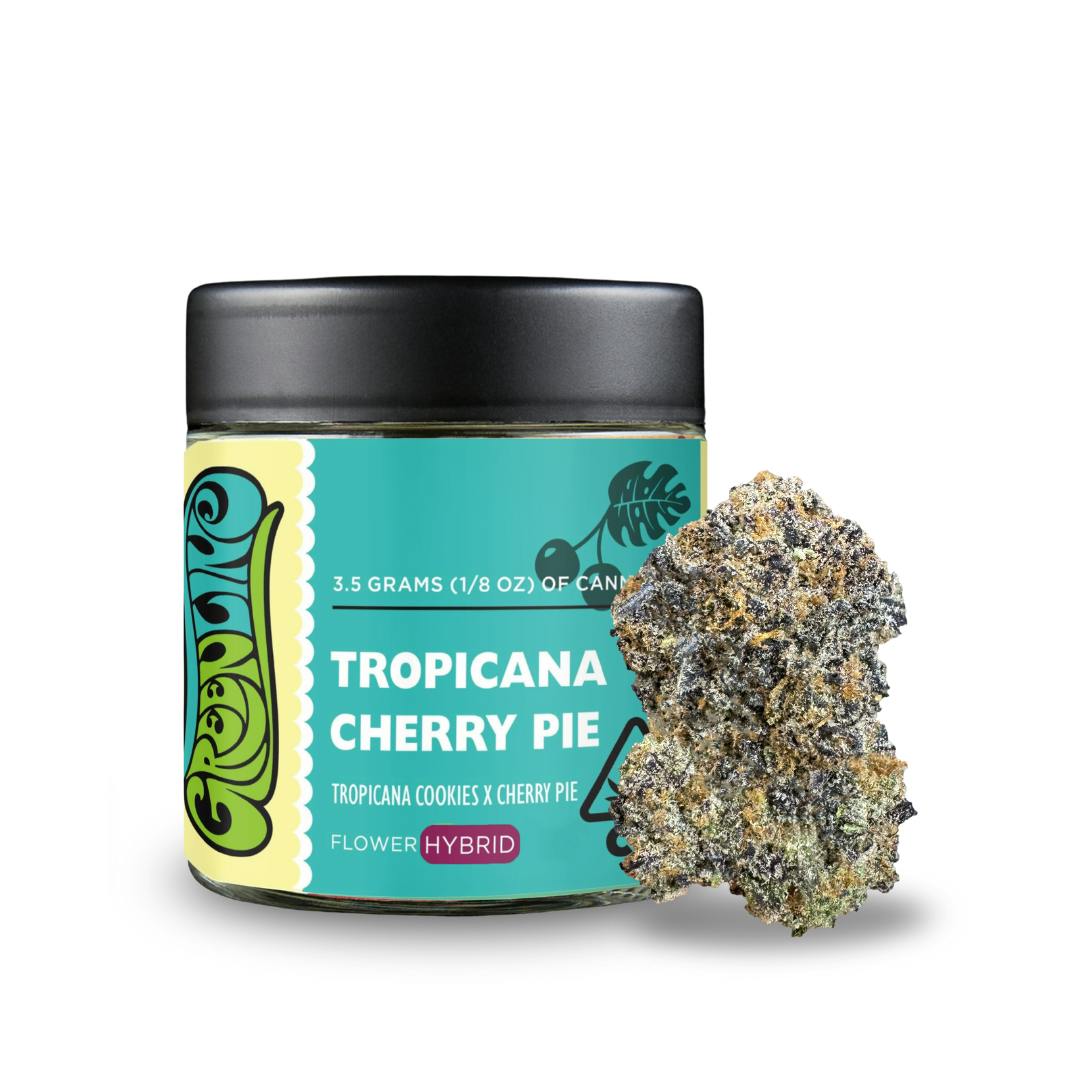Tropicana Cherry Pie - 1/8 oz - Indoor - Sativa - 3.5g - Greenline