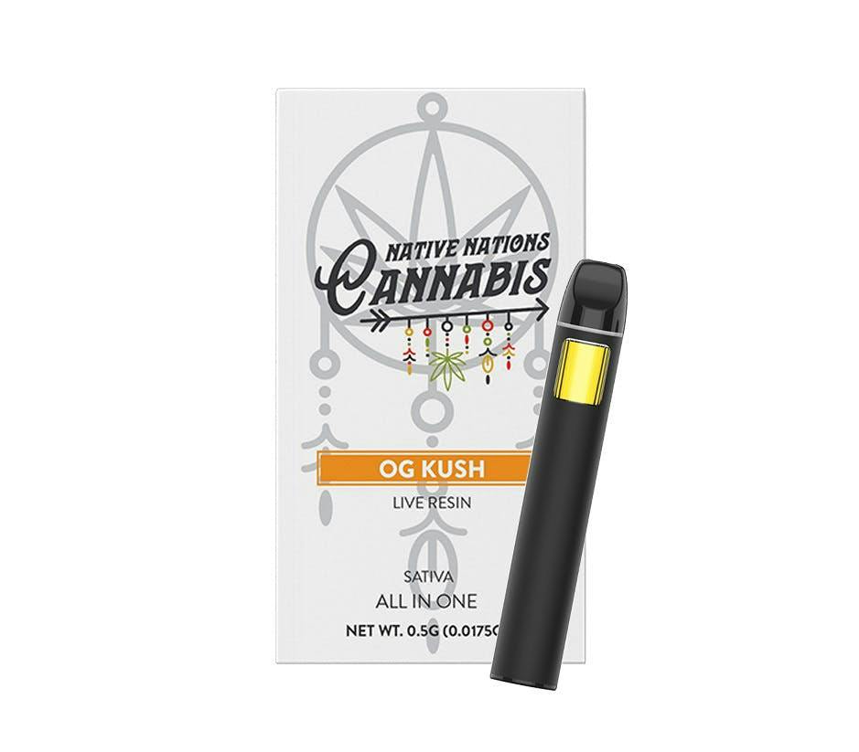 OG Kush | Disposable | 0.5g - Native Nations Cannabis NY
