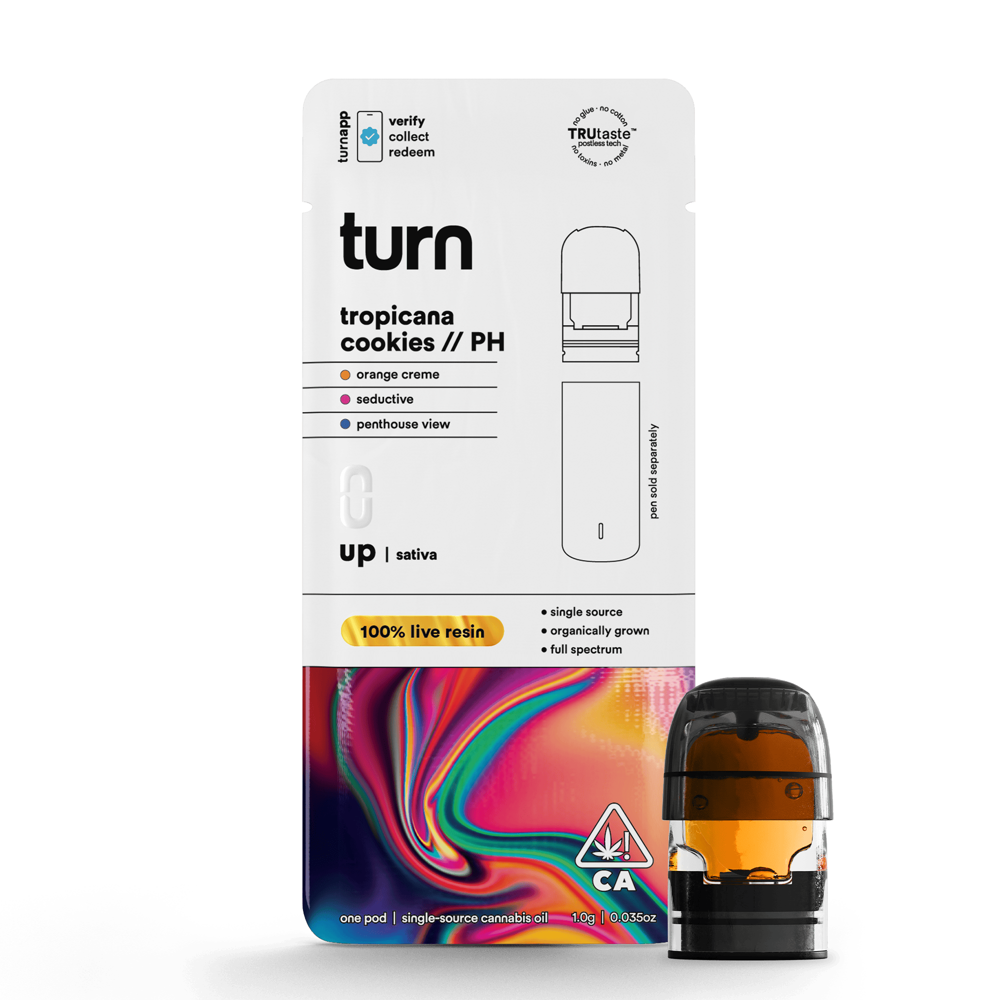 Tropicana Cookies // PH | 100% Live Resin | Sativa - turn