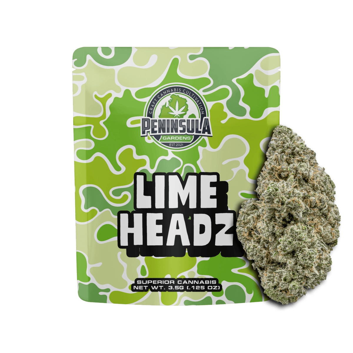 Lime Headz | Big Buds | 3.5g - Peninsula Gardens