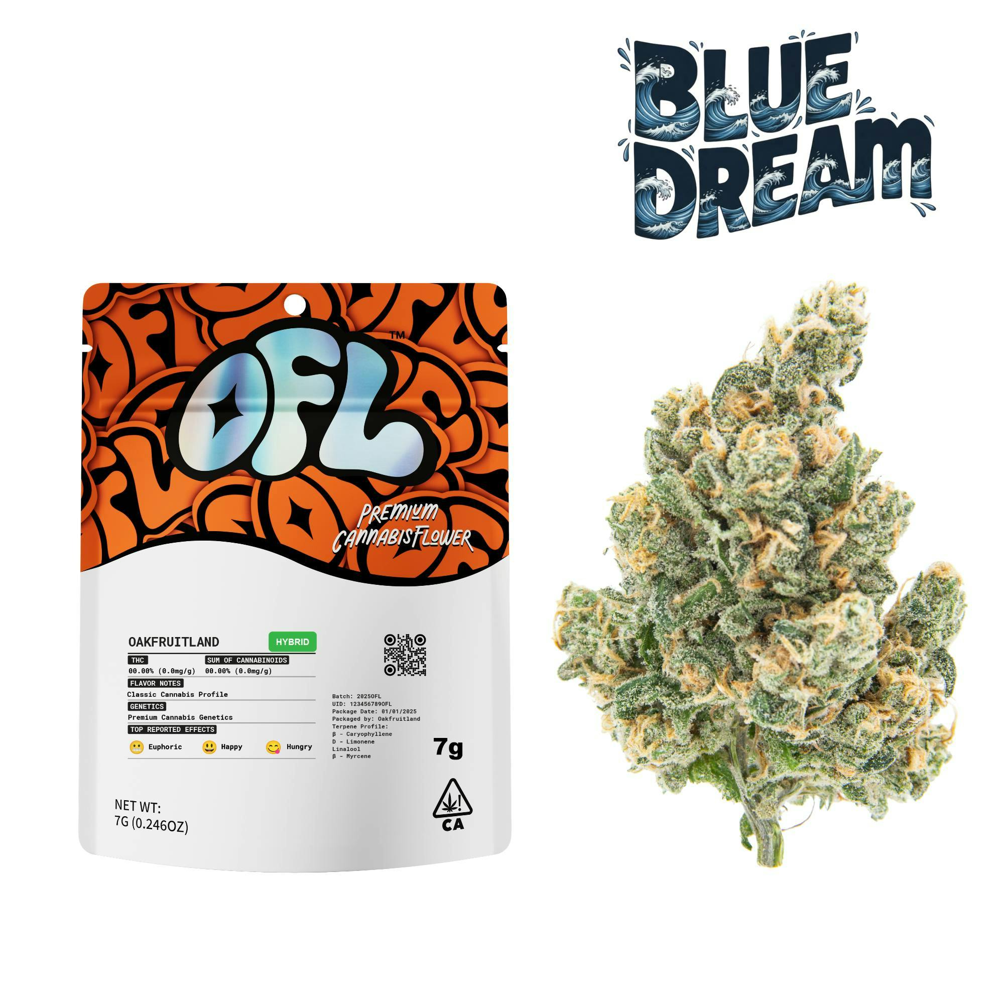 Blue Dream | Big Buds | 7g - Oakfruitland (OFL)