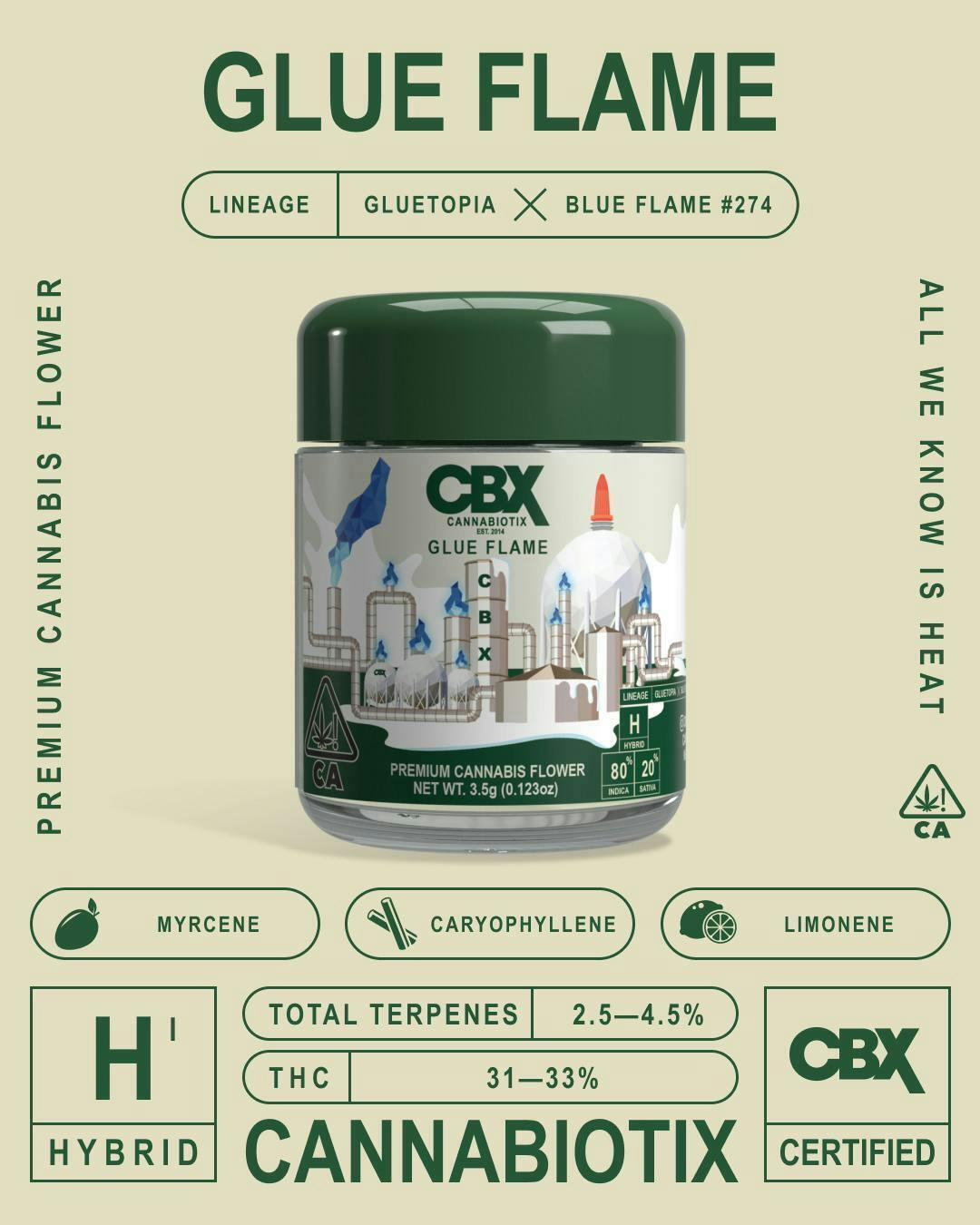 Glue Flame - CBX: Cannabiotix