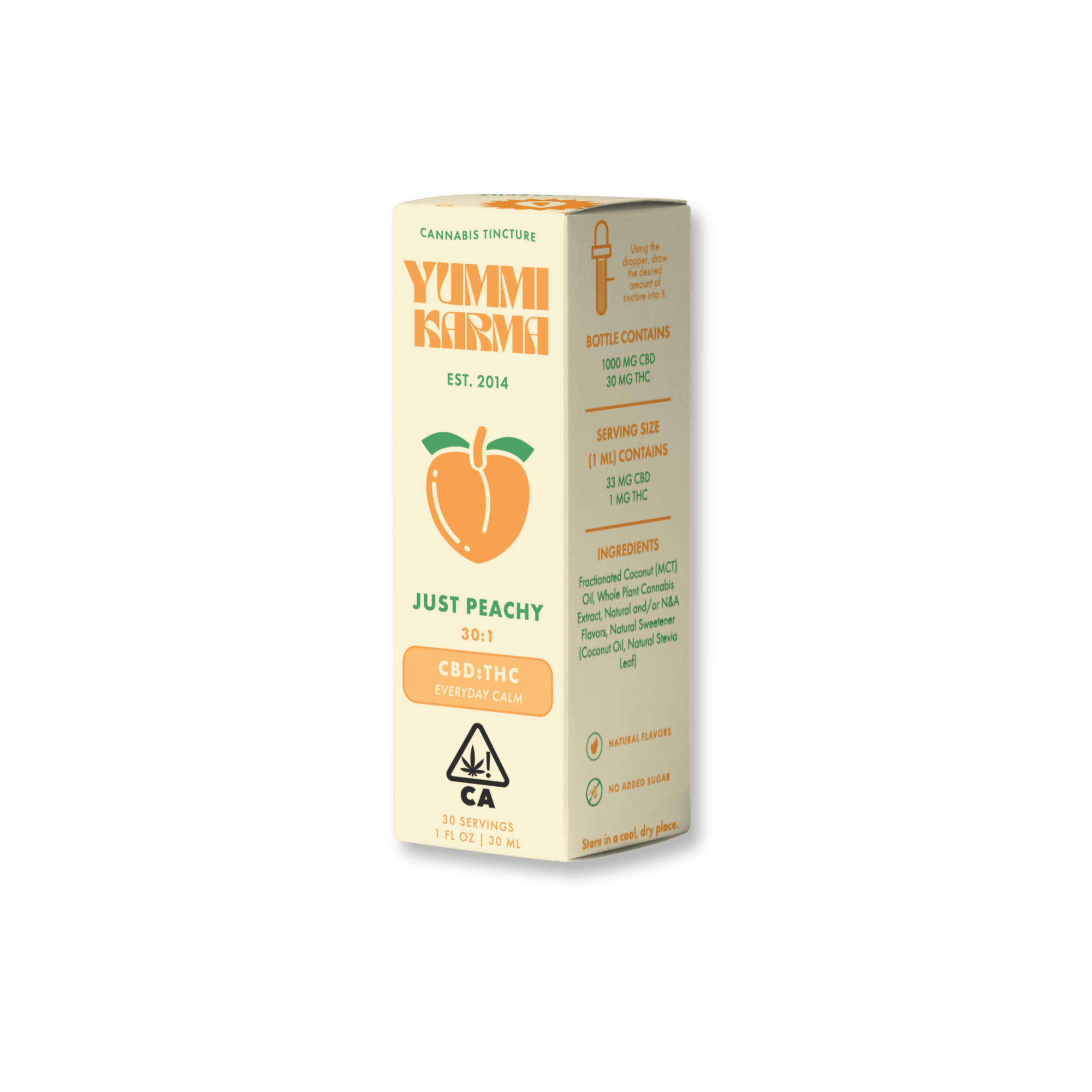 Yummi Karma Drops - Just Peachy 30:1 - Yummi Karma