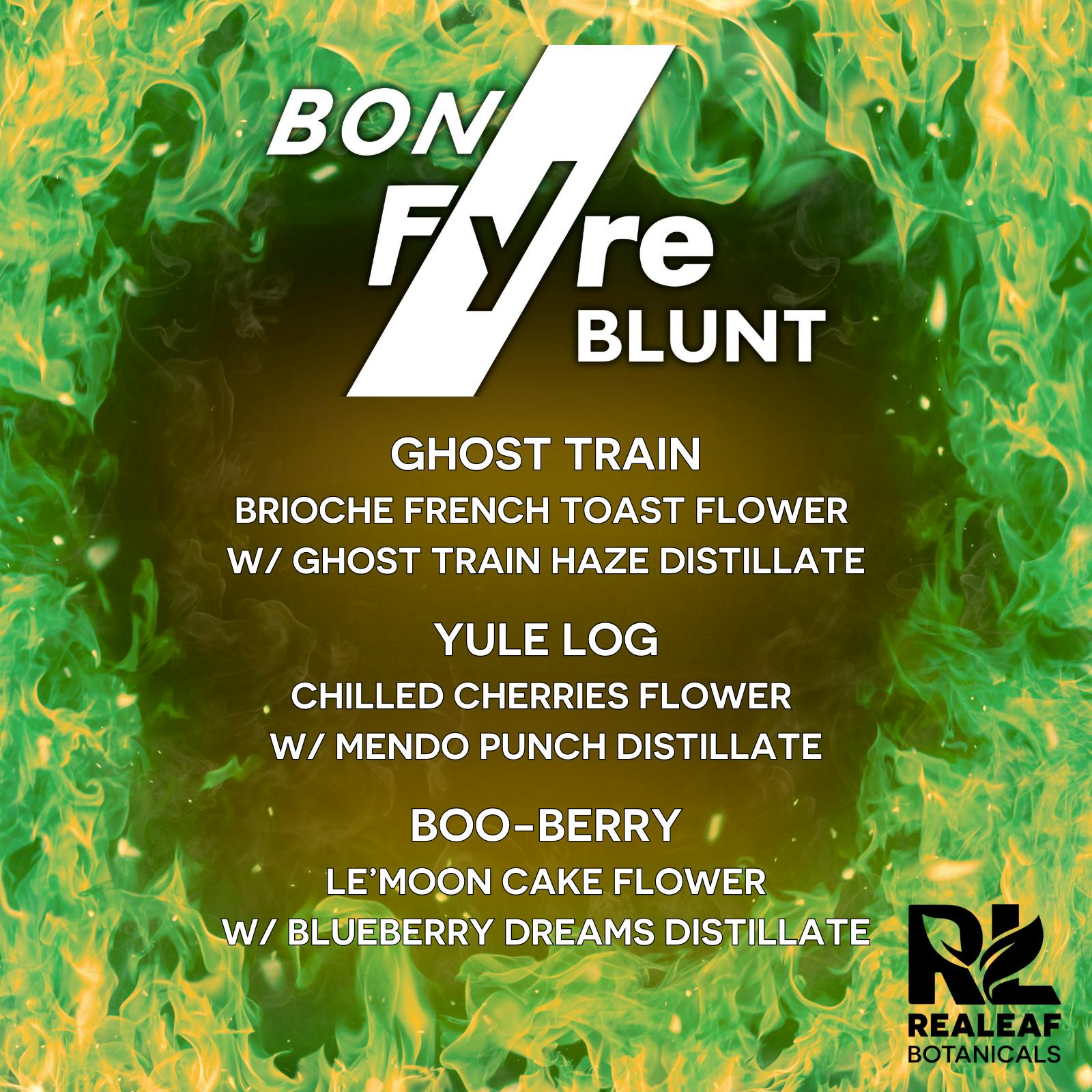 Yule Log Infused Blunt 3g - Realeaf Botanicals