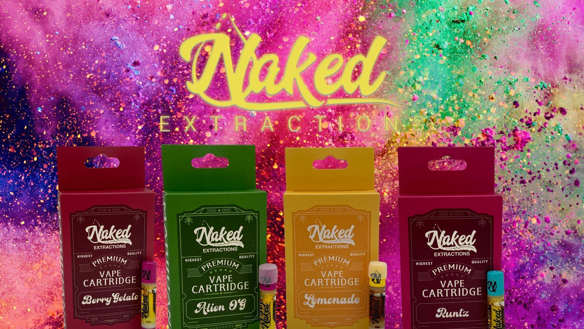 Naked Extractions - 1g 510 Vape - Alien OG - Naked Extractions