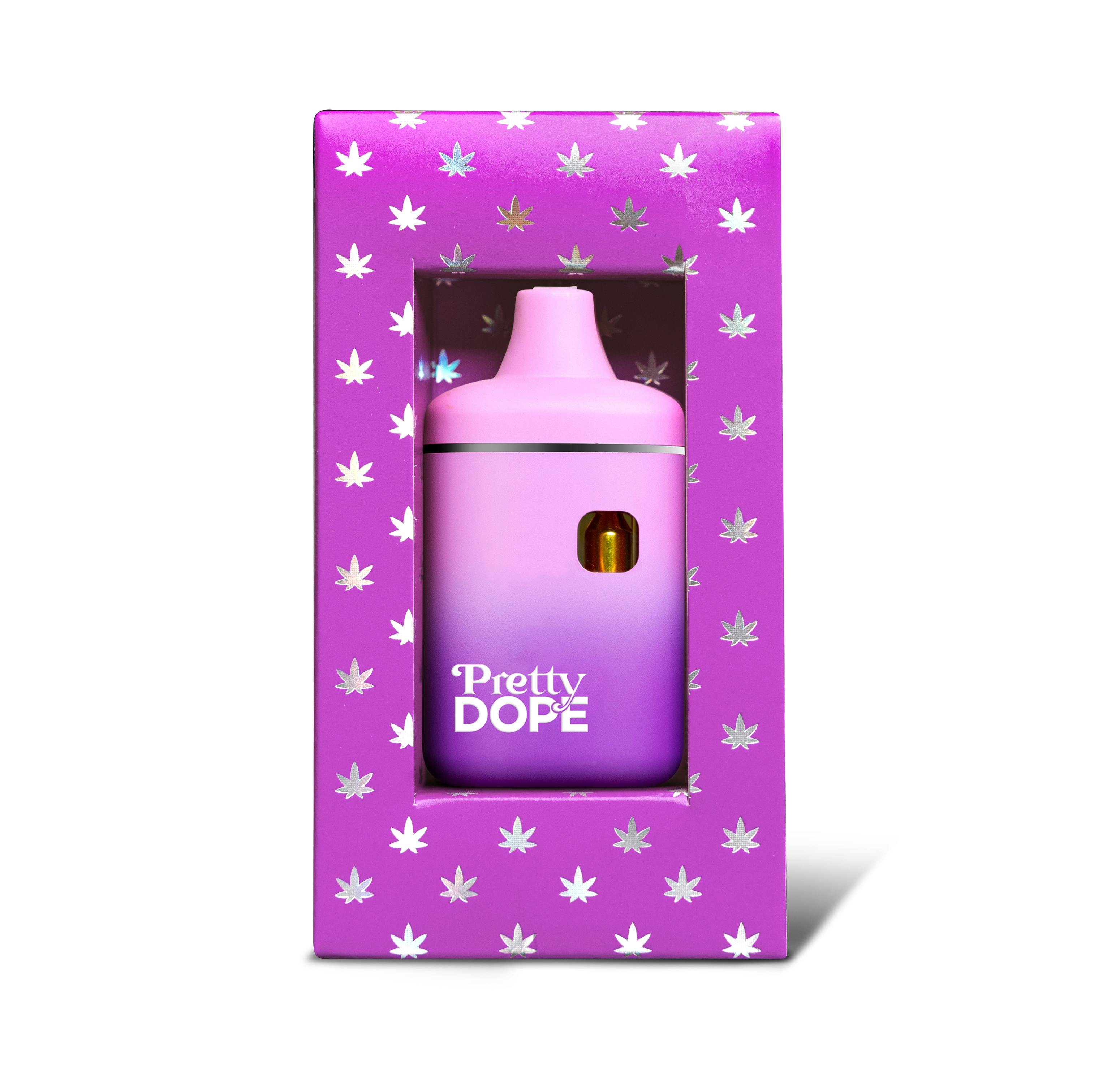pretty dope disposable vape Pink Ice AIO - Hybrid - 1g Select Flavor ::Kiwi Guava Refilling_Side Fill utah disposable vape is