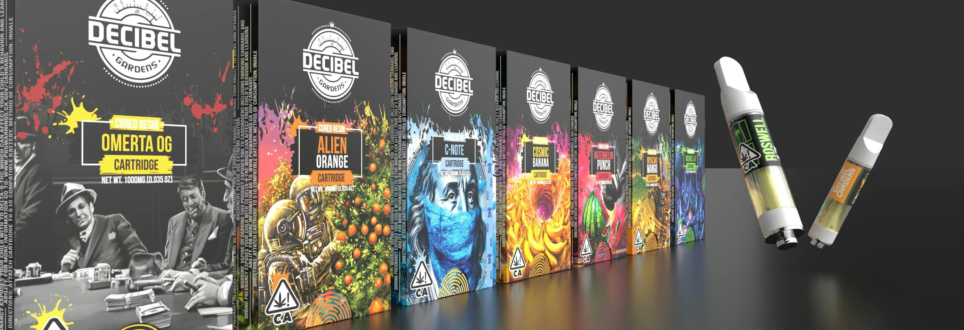 Alien Orange | Resin Cartridge | 1g - Decibel Gardens
