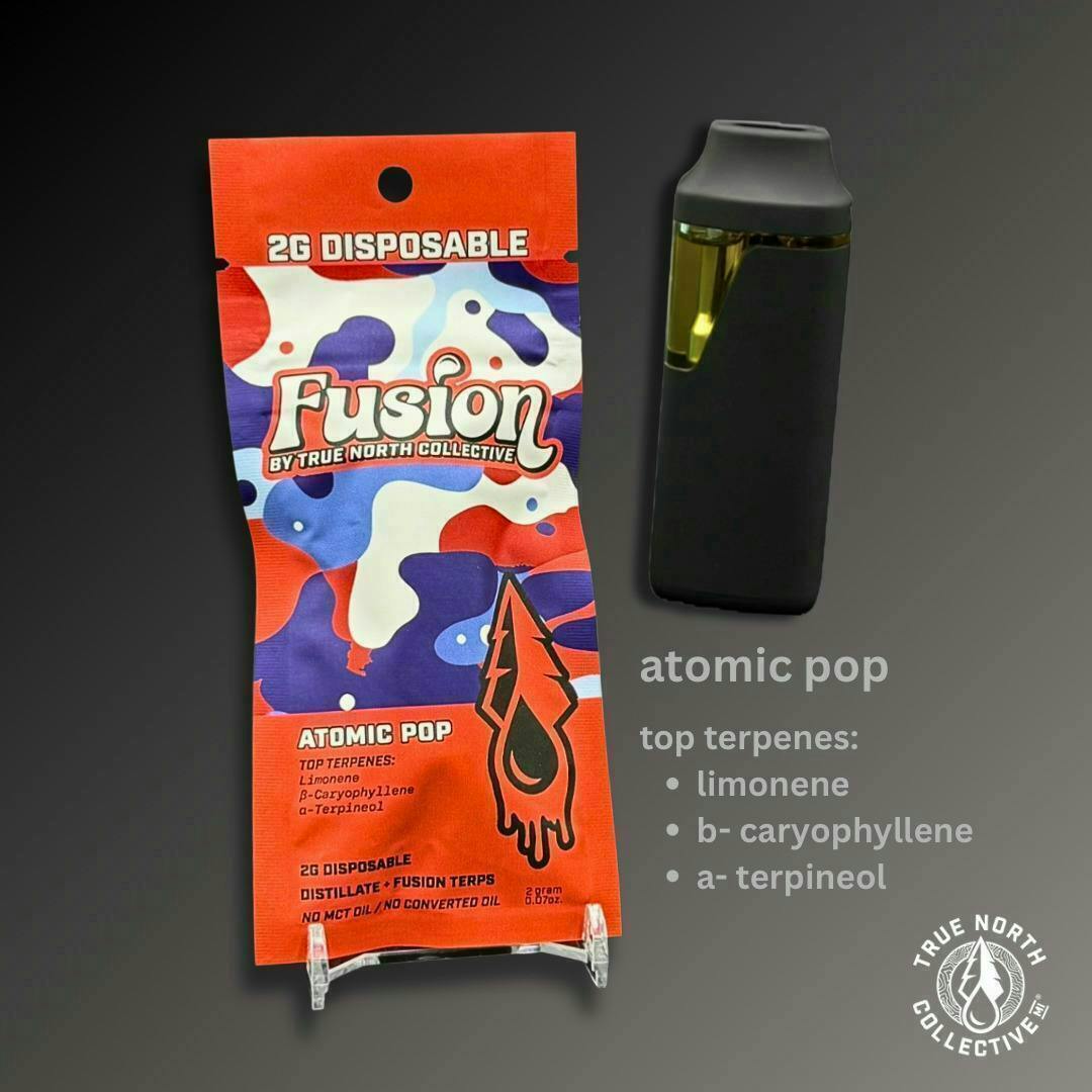 fusion disposable vape 2g True North Collective | Atomic Pop | | Mexican Mango Lost Mary Same Day Delivery Vape Flavor:Mango Watermelon&Watermelon Ice