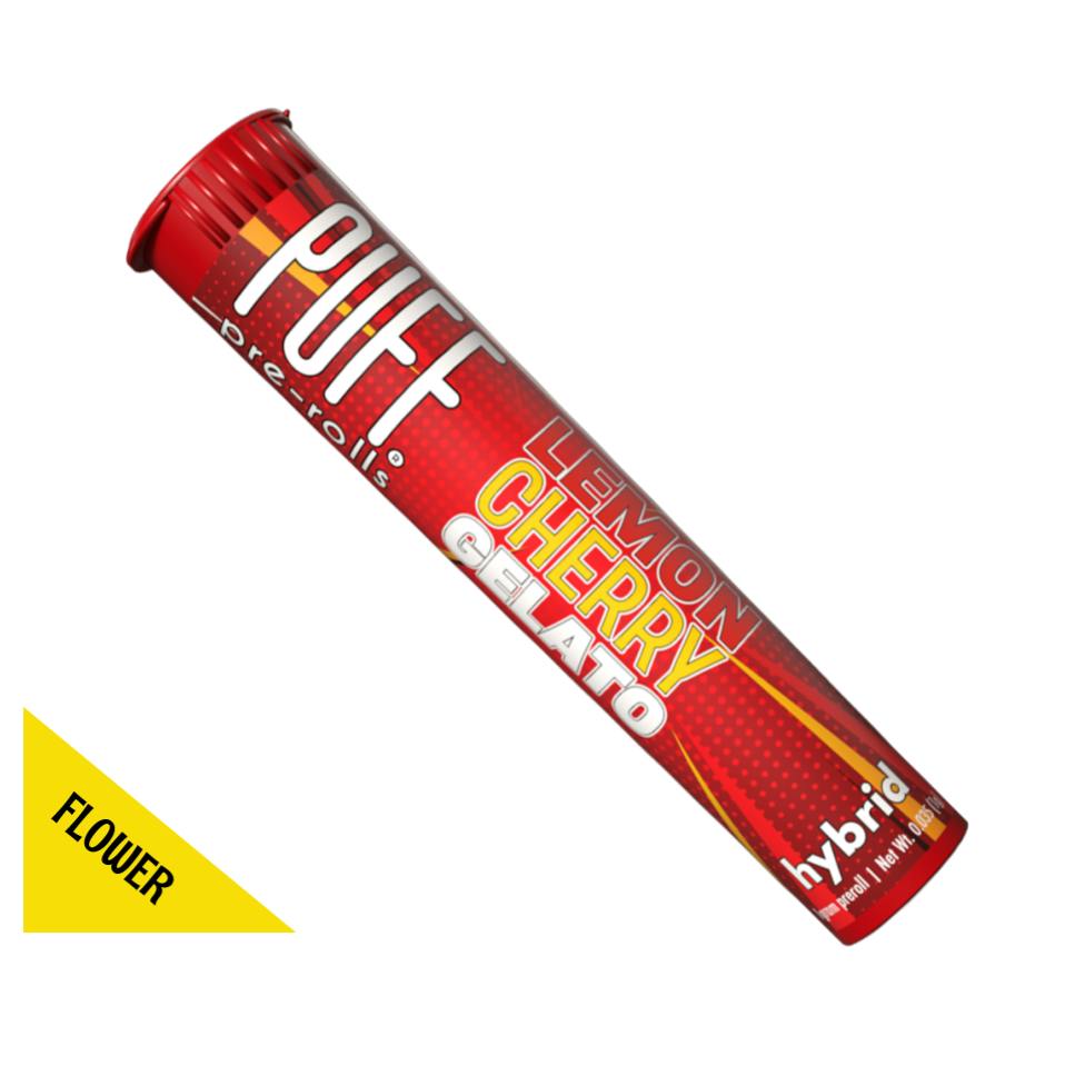 PUFFTONE GELATO1ML 1本 Lemon Cherry Gelato Pre-Roll 1g - PUFF