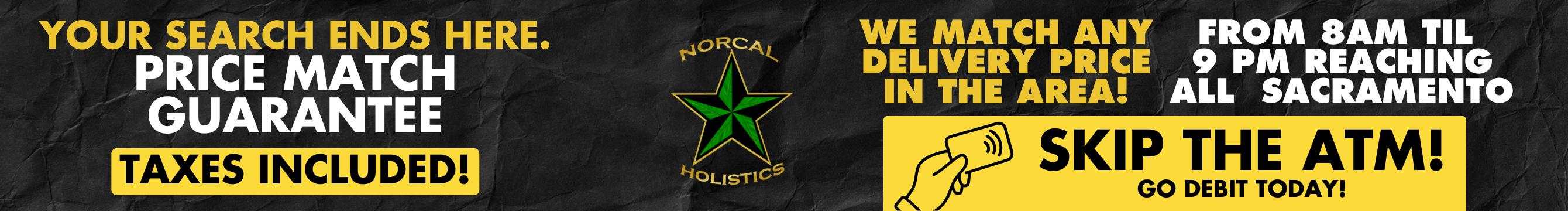 NorCal Holistics Delivery - Roseville - Taxes Included! — Delivery Service in Roseville, CA
