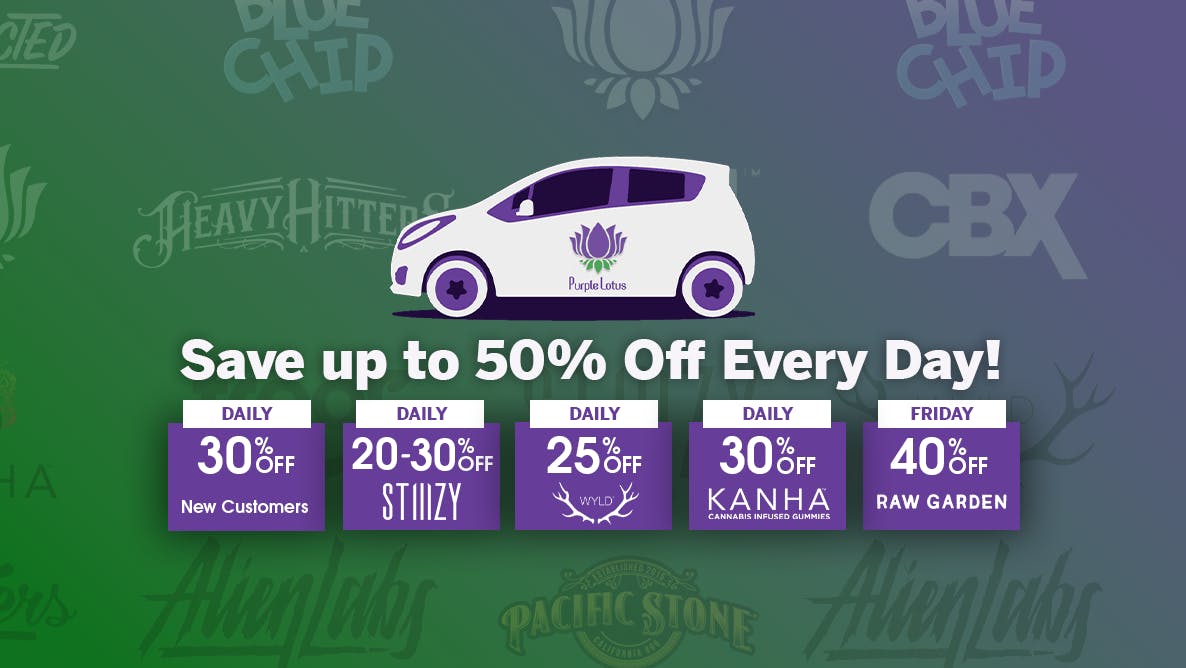 Purple Lotus - Hayward Info, Menu & Deals - Weed delivery Hayward,  California