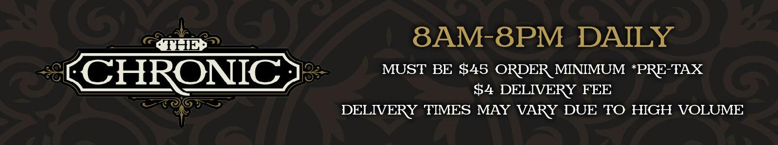 The Chronic Delivery — Delivery Service in Pasadena, CA