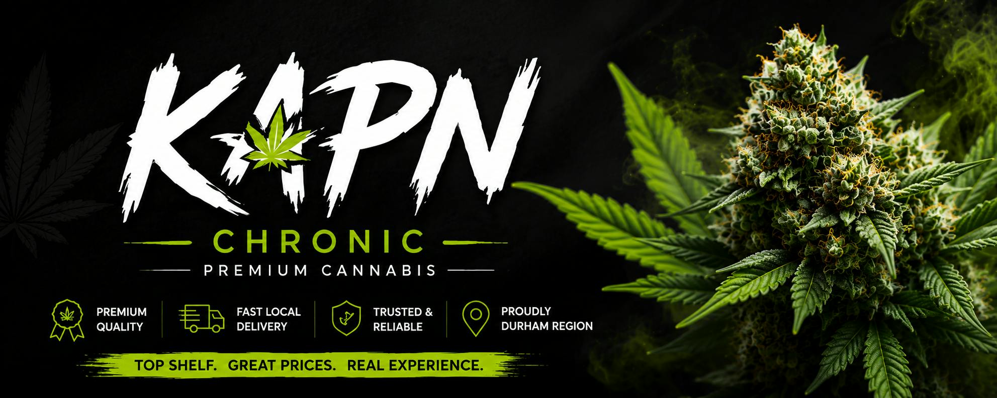Kapn Chronic - Delivery Whitby — Delivery Service in Whitby, ON
