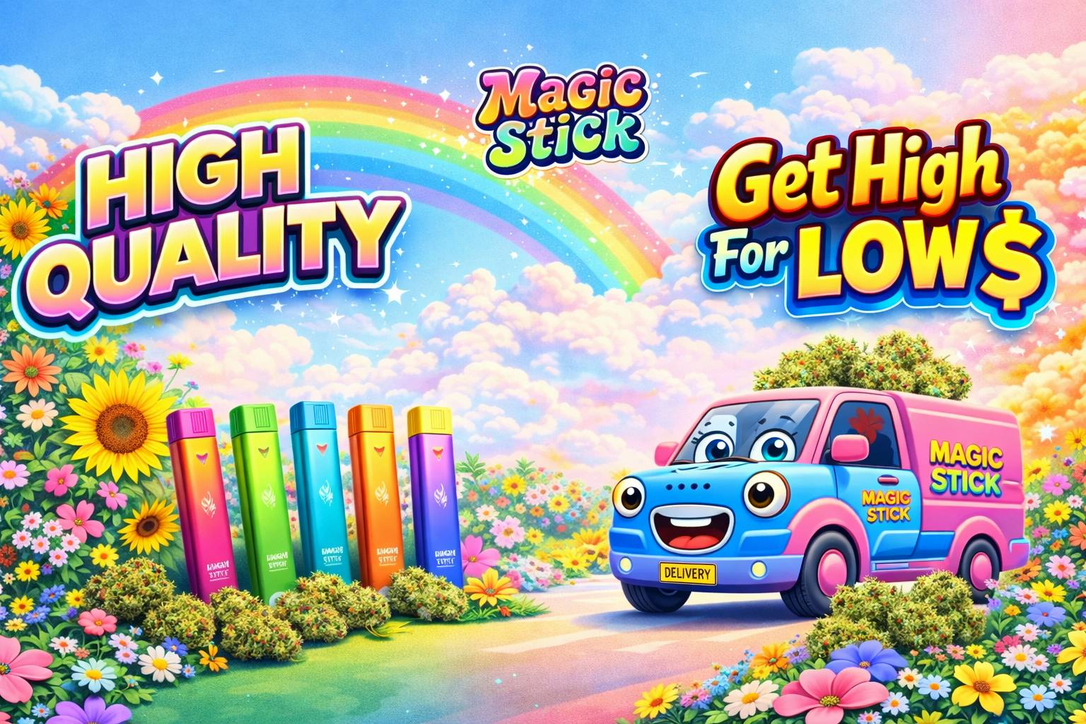 MAGIC STICK Disposable Vape Pens | Order Online