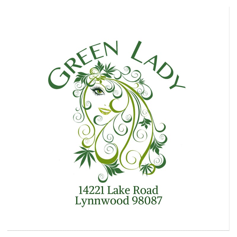 Green Lady Marijuana Lynnwood logo