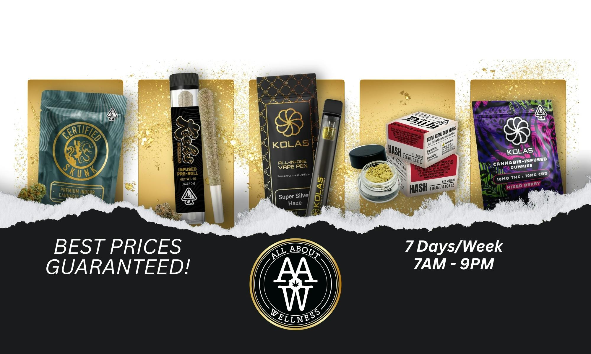All About Wellness Disposable Vape Pens