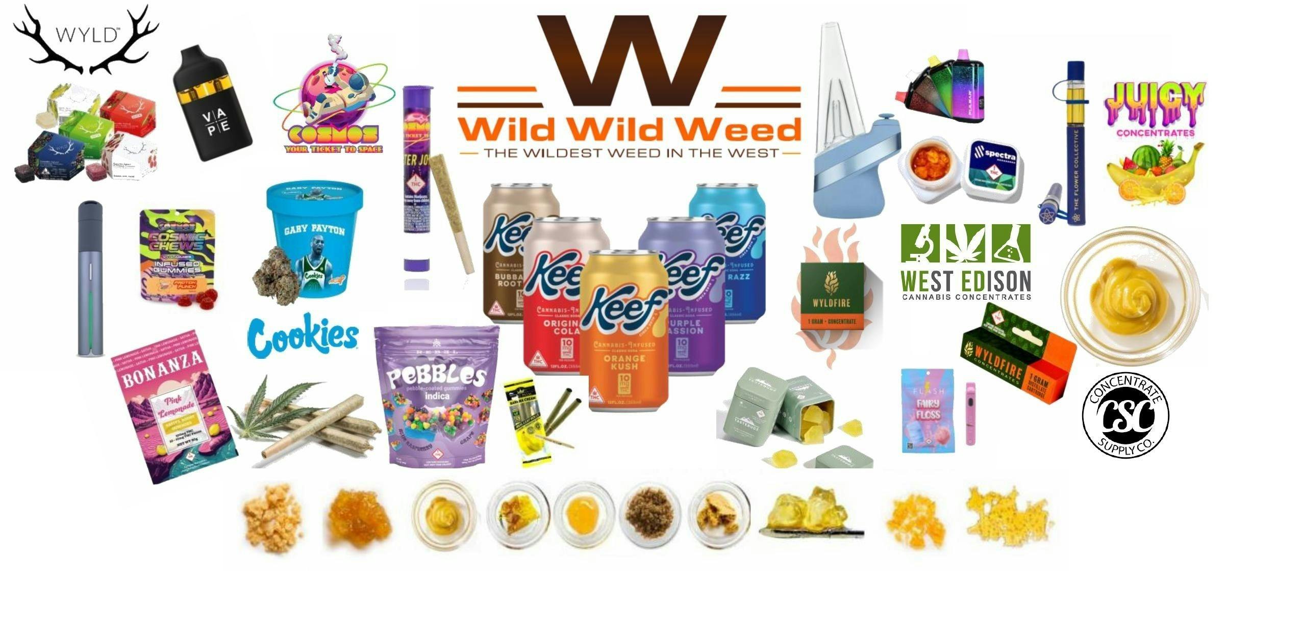 Wild Wild Weed Las Animas Edibles | Order Online