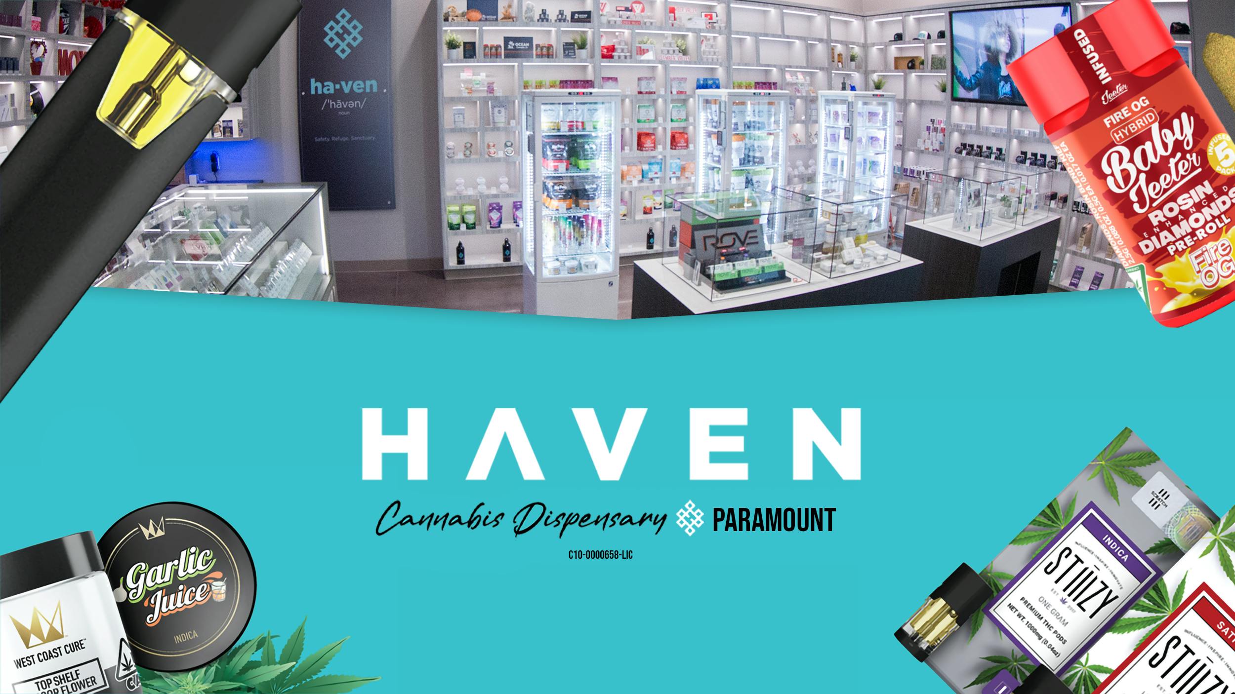 HAVEN Cannabis Marijuana and Weed Dispensary - Paramount Vape Pens | Order  Online