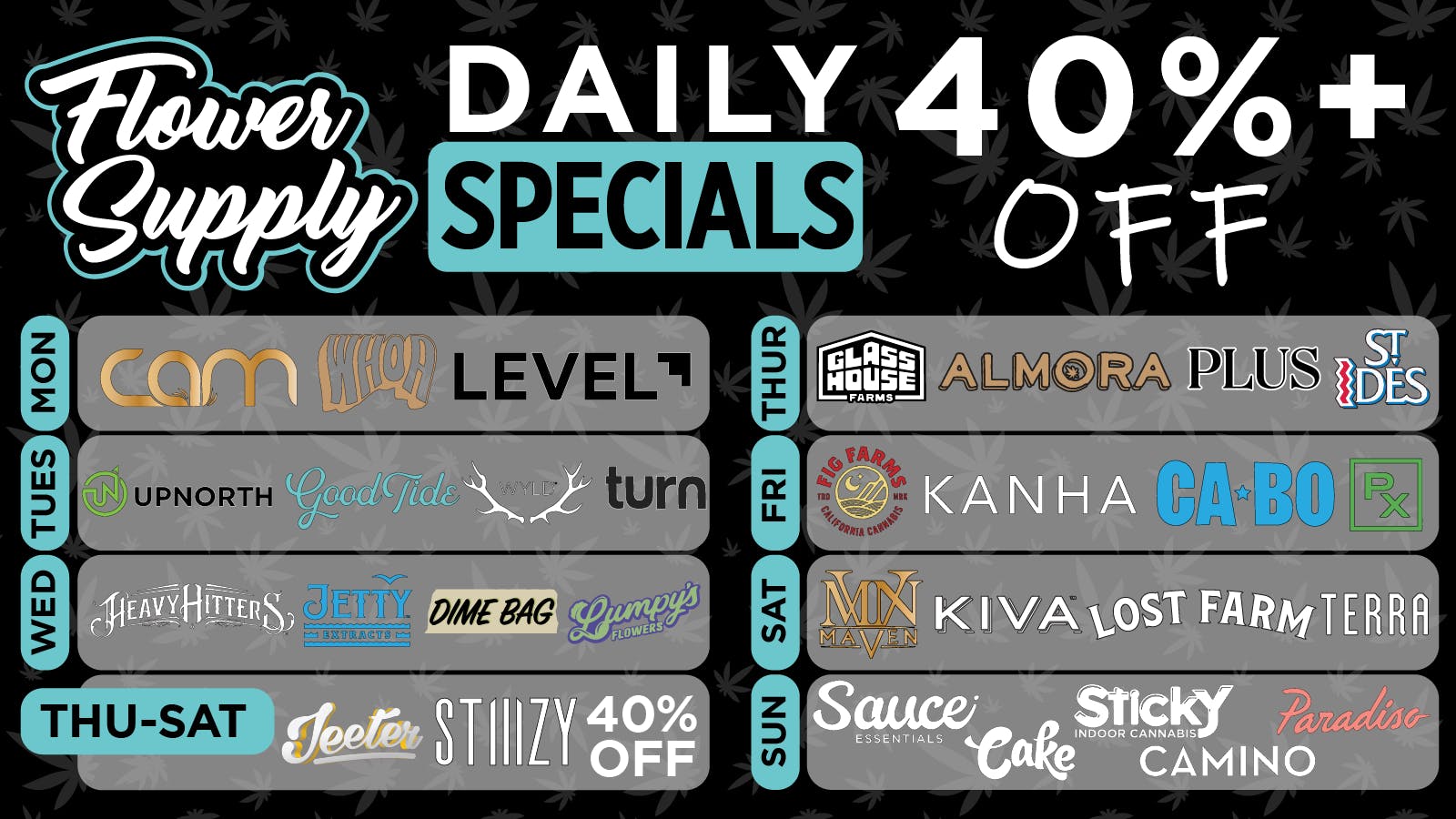 Surf City Original by Flower Supply Menu, Reviews, Deals - Weed