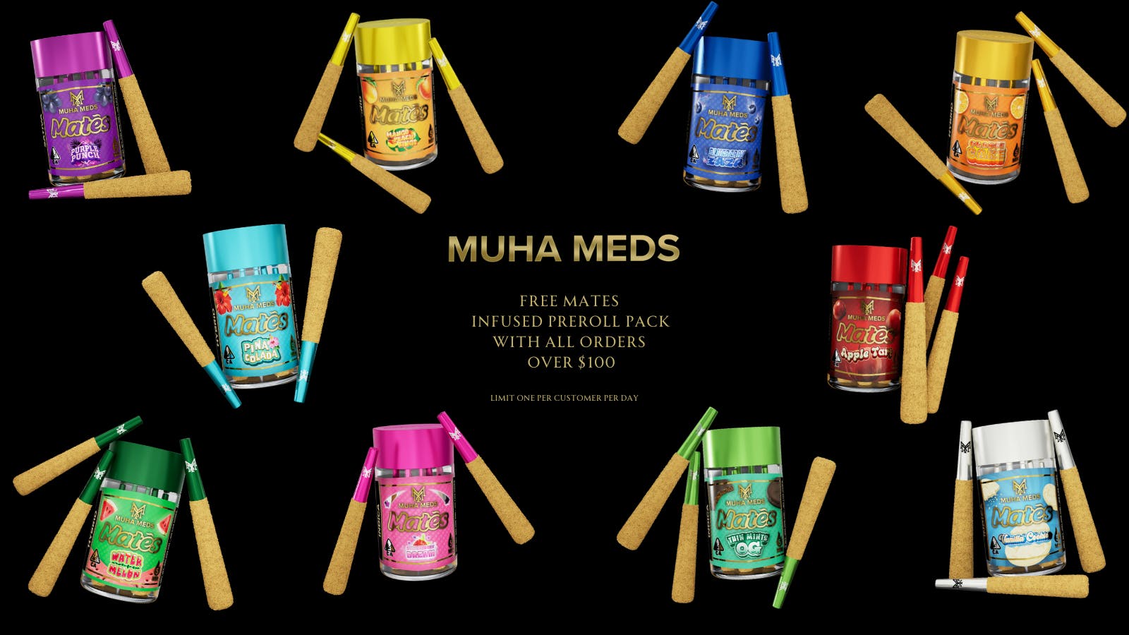 Muha Meds Detroit Info, Menu & Deals - Weed dispensary Detroit, Michigan