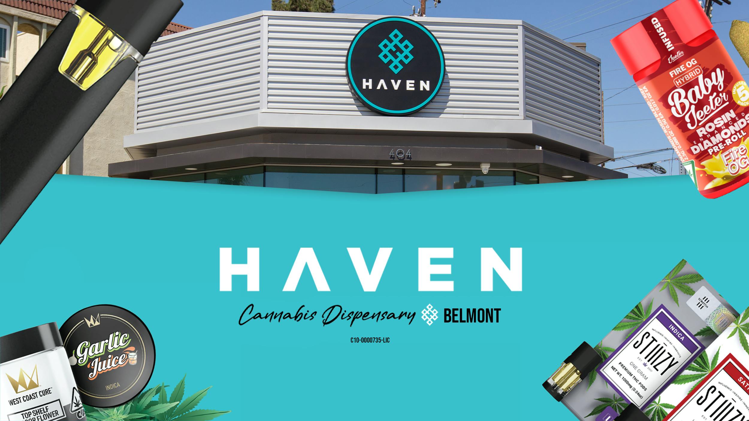 HAVEN Cannabis Marijuana and Weed Dispensary - Belmont Menu, Reviews, Deals  - Weed Dispensary in Long Beach, California