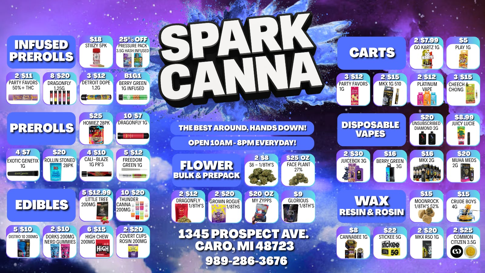 Spark Cannabis Co. Vape Pens
