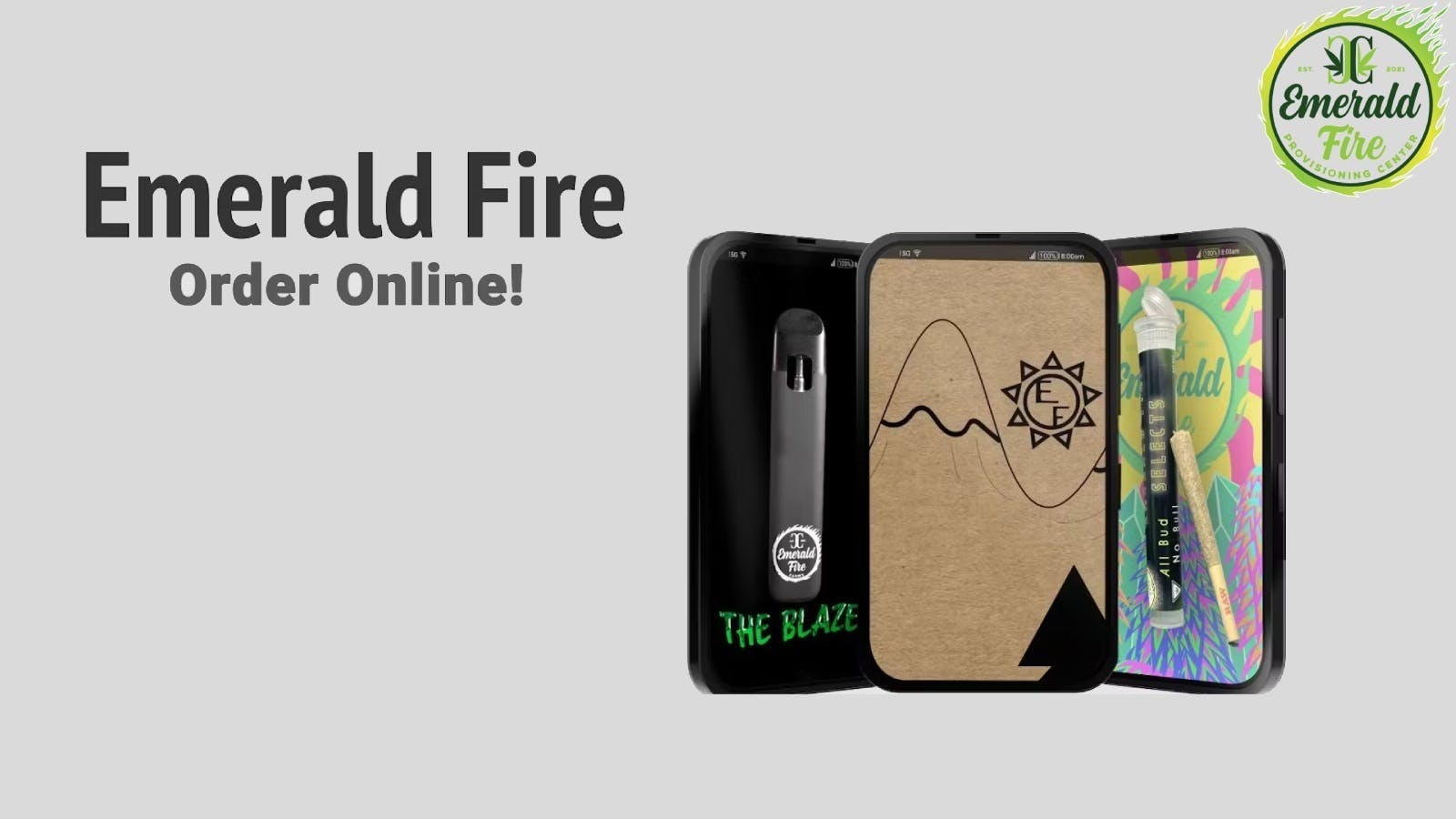 Emerald Fire Provisioning Center Pre Rolls & Joints | Order Online