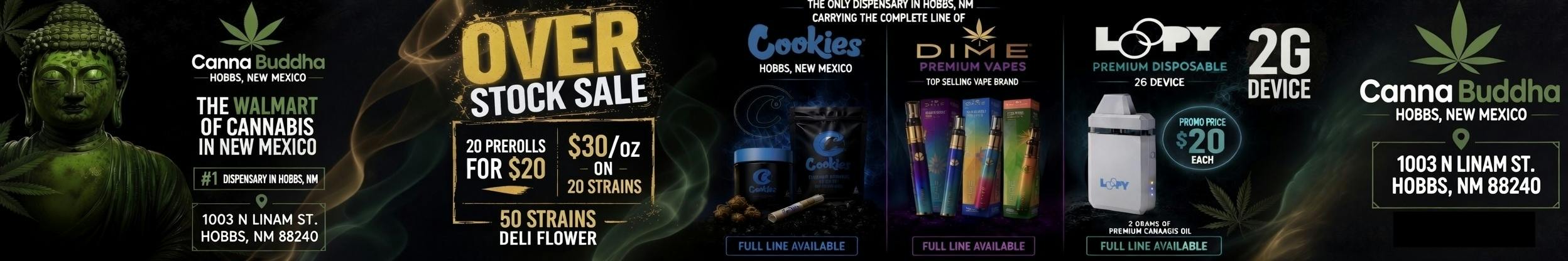 Canna Buddha of Hobbs - Drive Thru — Dispensaries in Hobbs, NM