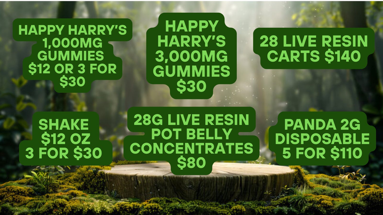 Happy Harry's Medicine Shop Disposable Vape Pens | Order Online