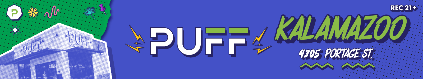 PUFF Kalamazoo - RECREATIONAL 21+ — Dispensaries in Kalamazoo, MI