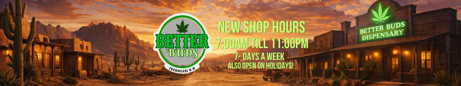 Better Buds — Dispensaries in Tucumcari, NM