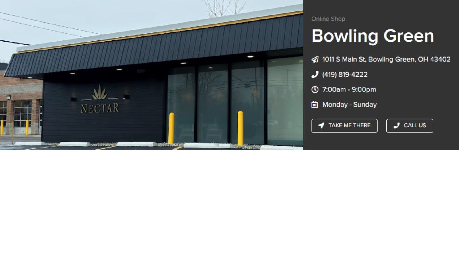 Nectar - Bowling Green Menu, Reviews, Deals - Weed Dispensary in Bowling  Green, Ohio