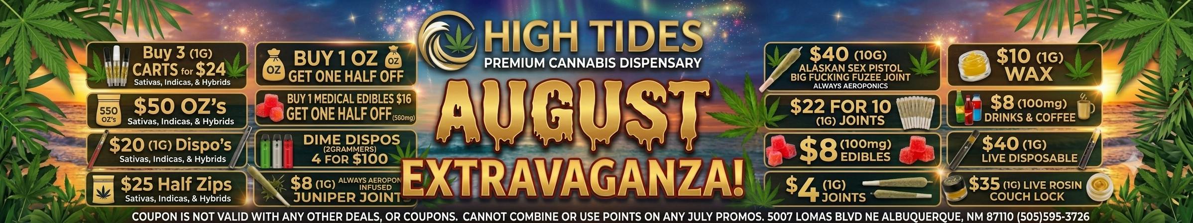 High Tides Dispensary — Dispensaries in Albuquerque, NM