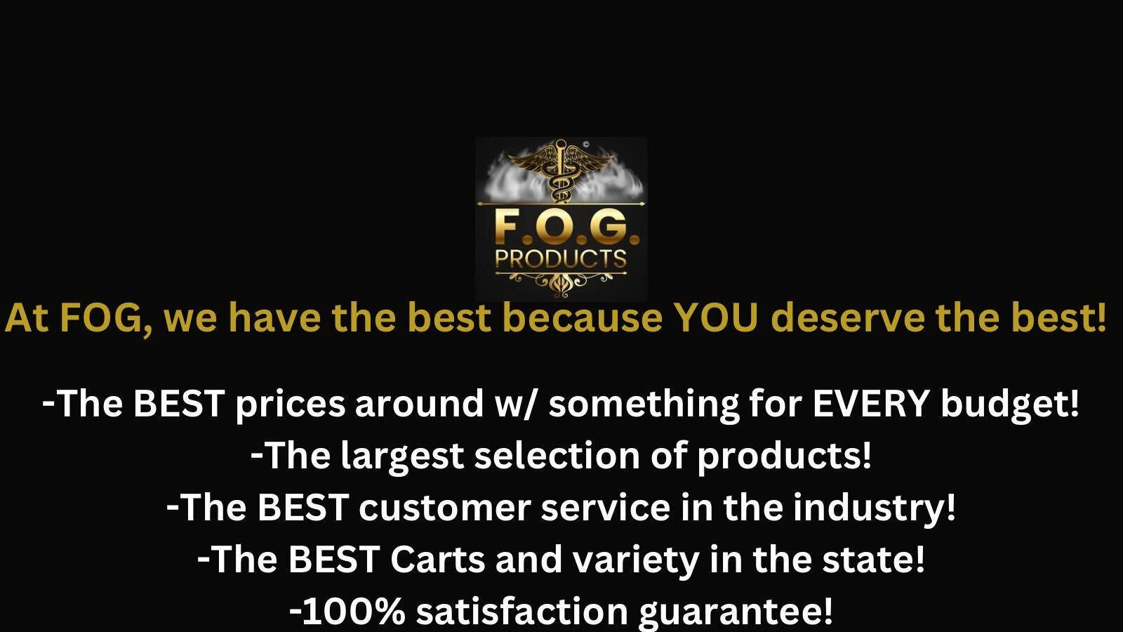 FOG Products — Dispensaries in Bangor, ME