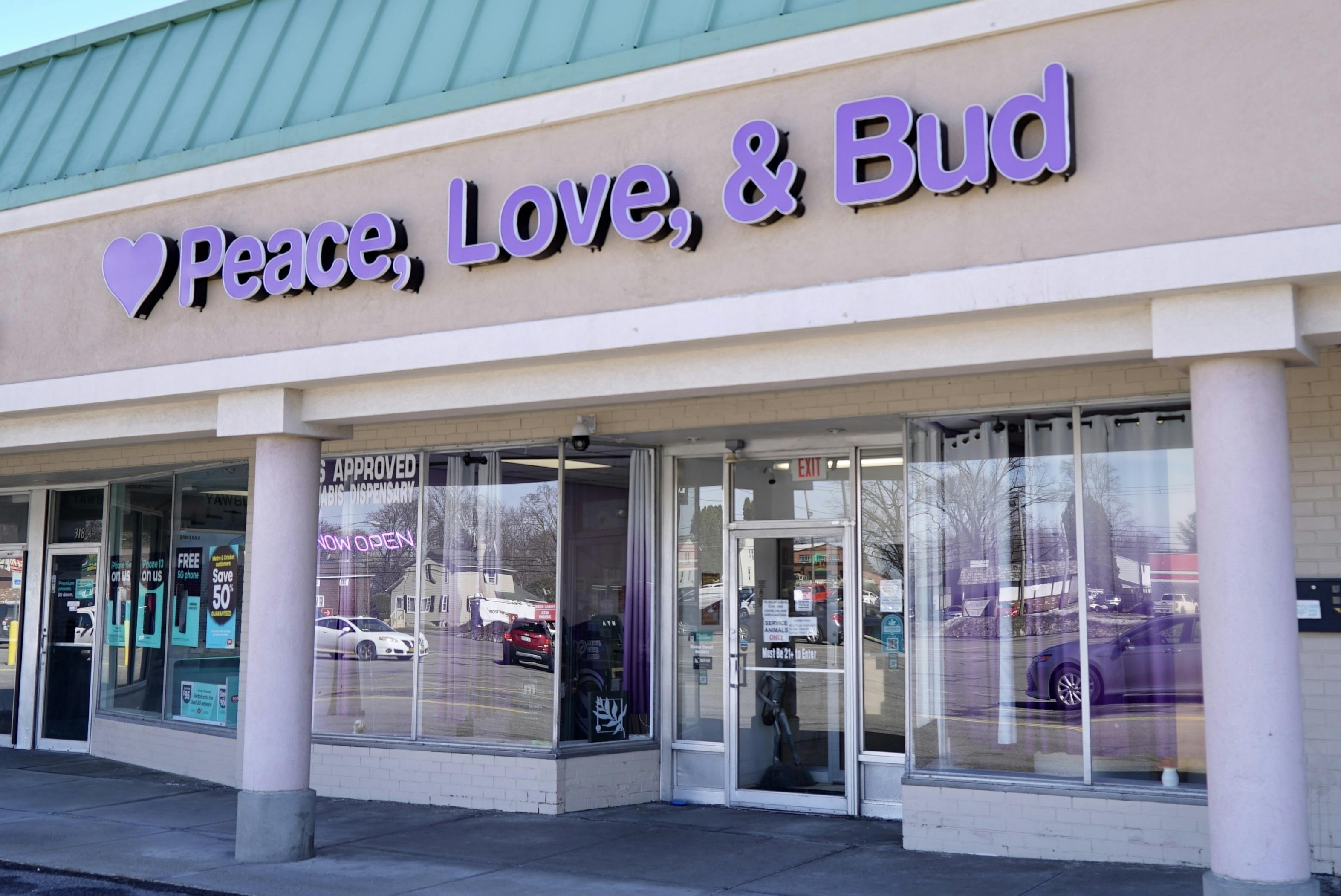 Peace, Love, & Bud Menu, Reviews, Deals - Weed Dispensary in