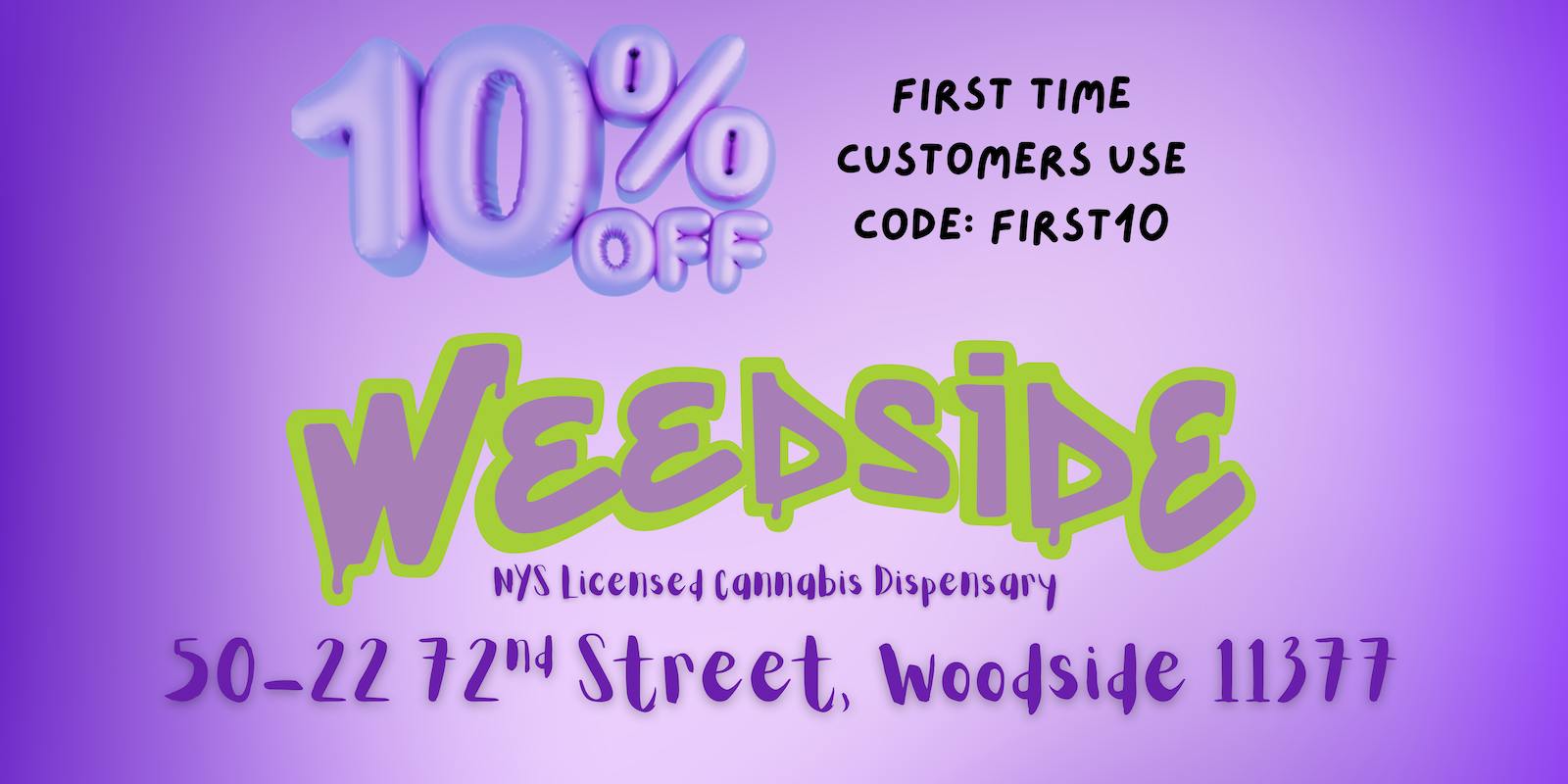 Weedside Dispensary — Dispensaries in New York City, NY