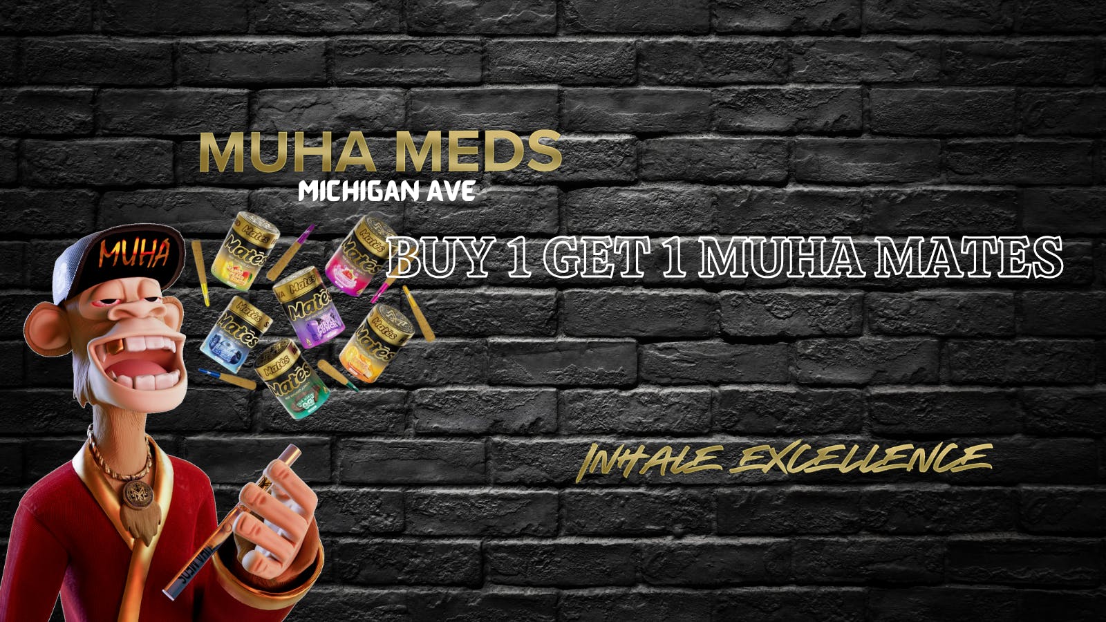 Muha Meds - Michigan Ave. Disposable Vape Pens for Sale