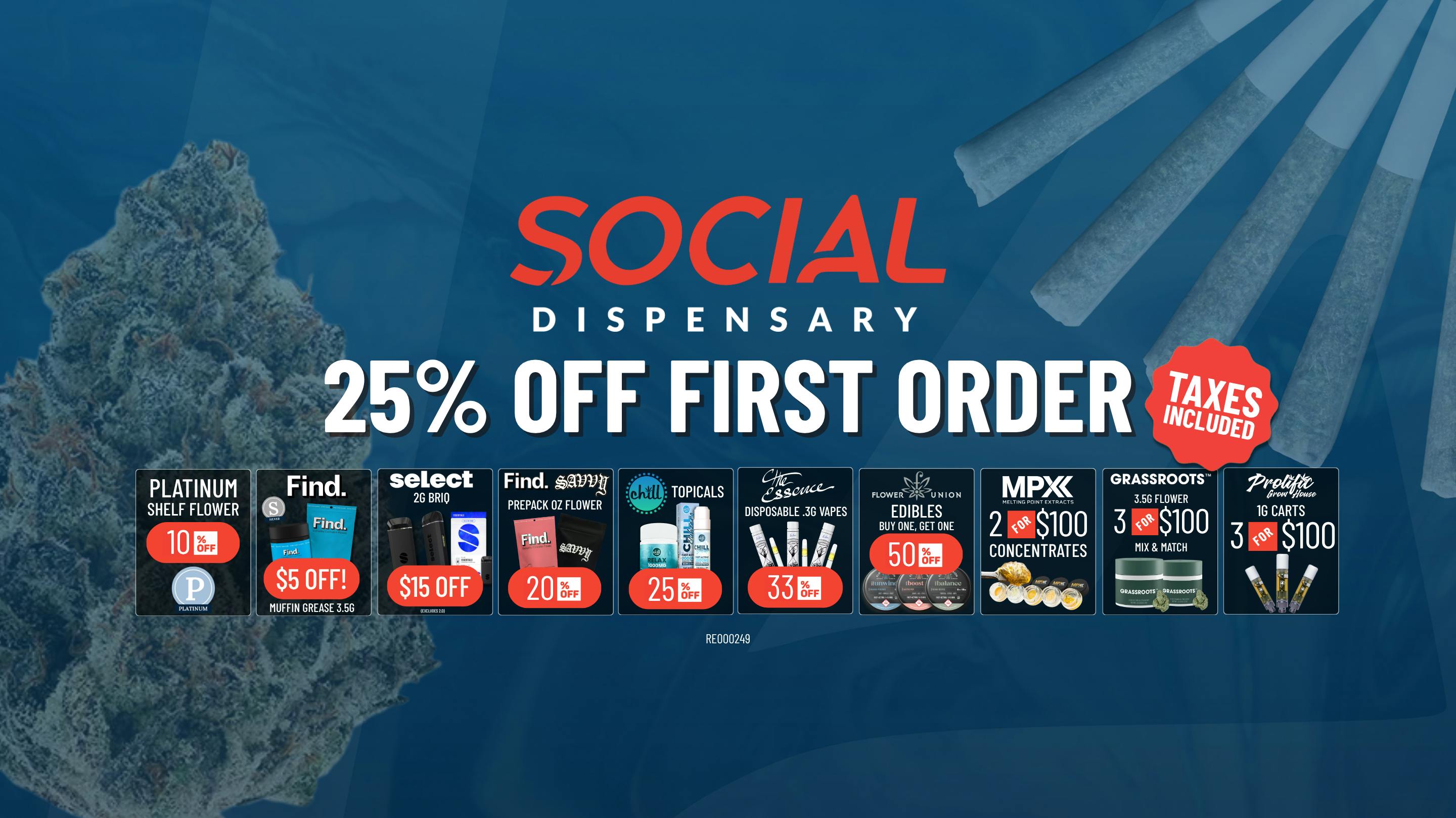 Social Cannabis - Bridgeton Disposable Vape Pens