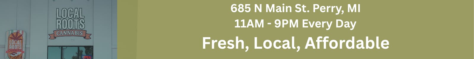 Local Roots Cannabis- Perry — Dispensaries in Perry, MI