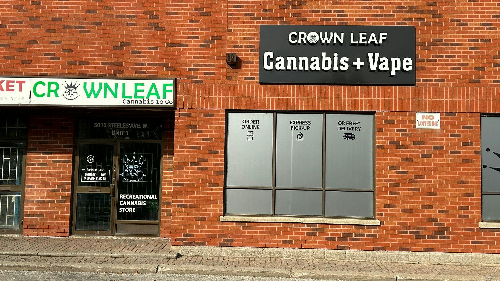 Crown Leaf - Etocobicoke Menu, Reviews, Deals - Weed Dispensary in Etobicoke,  Ontario