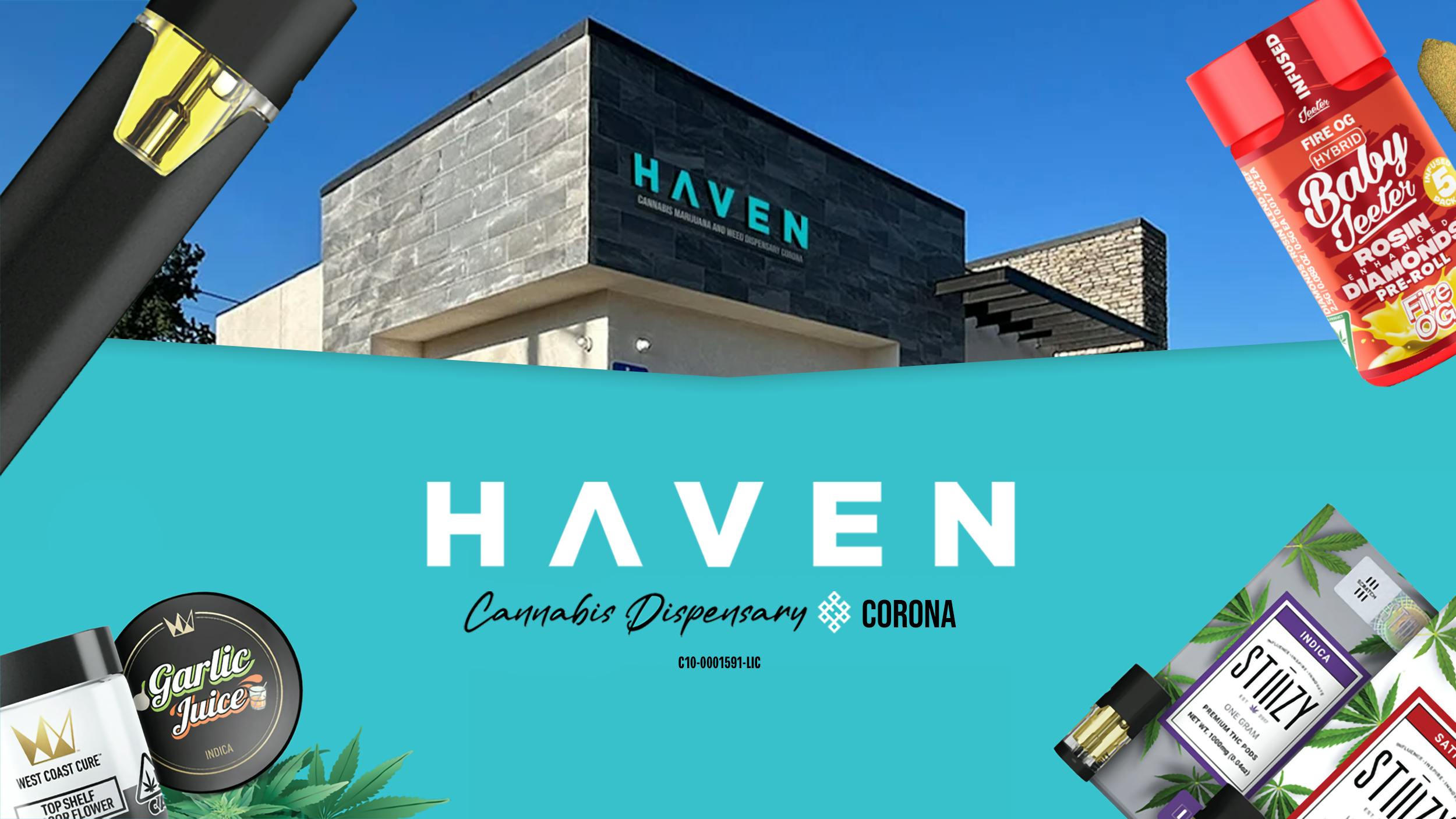 HAVEN Cannabis Marijuana and Weed Dispensary - Corona Menu, Reviews, Deals 